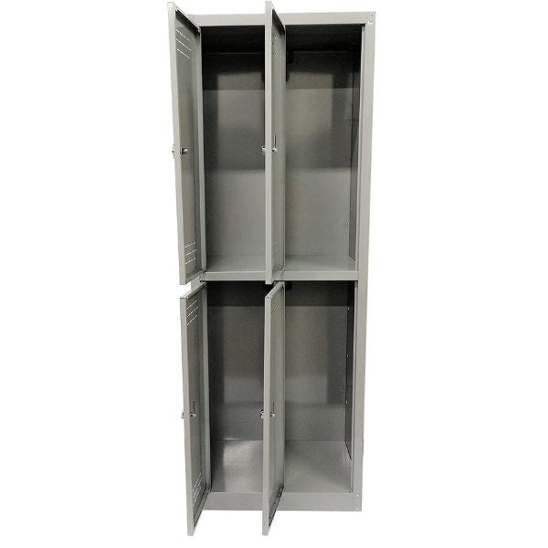 Metalni ormar 167x60x40cm, monoblok sa četiri vrata - metalnepolice.hr
