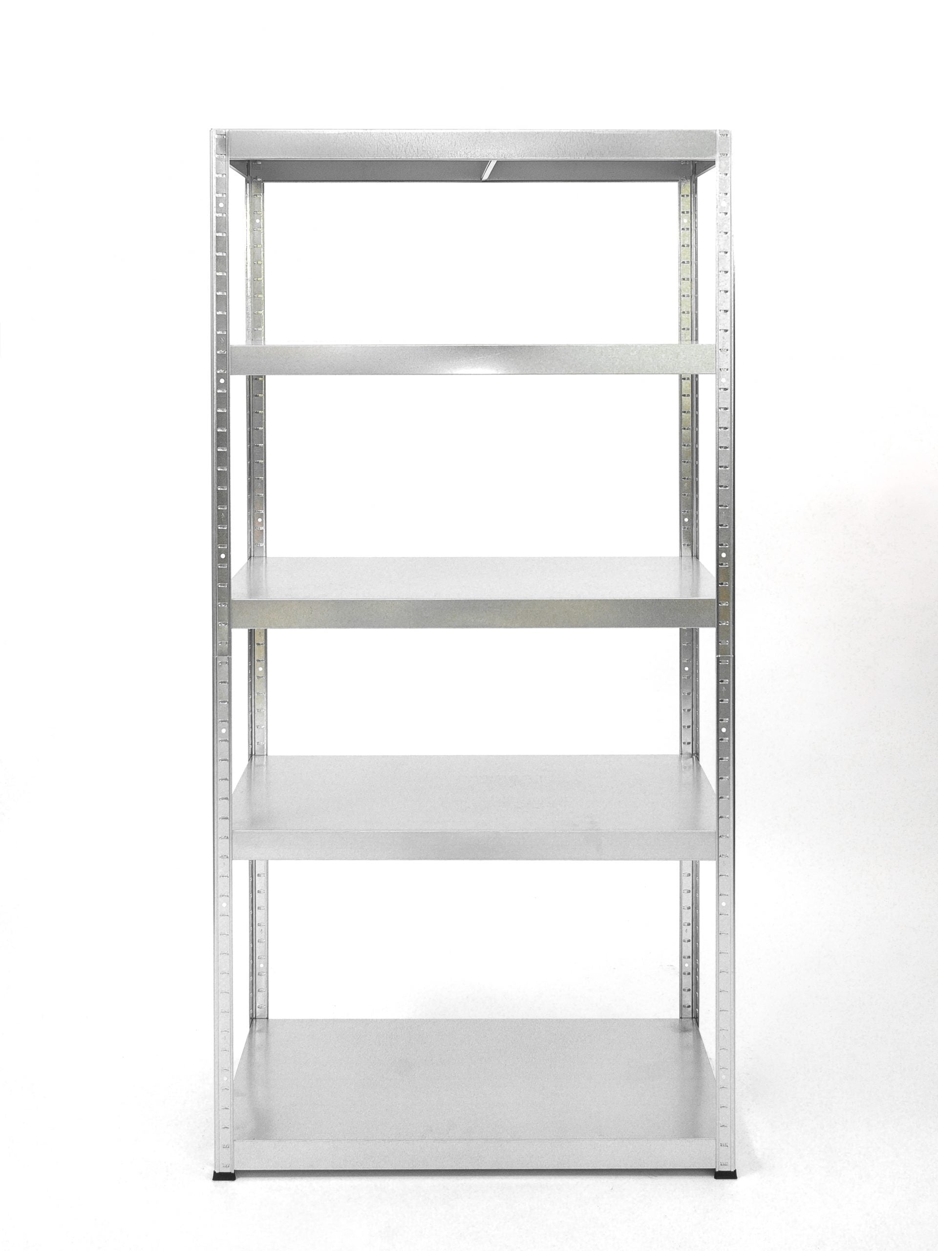 Polica metal-metal 180x90x40cm 5x100 kg - metalnepolice.hr