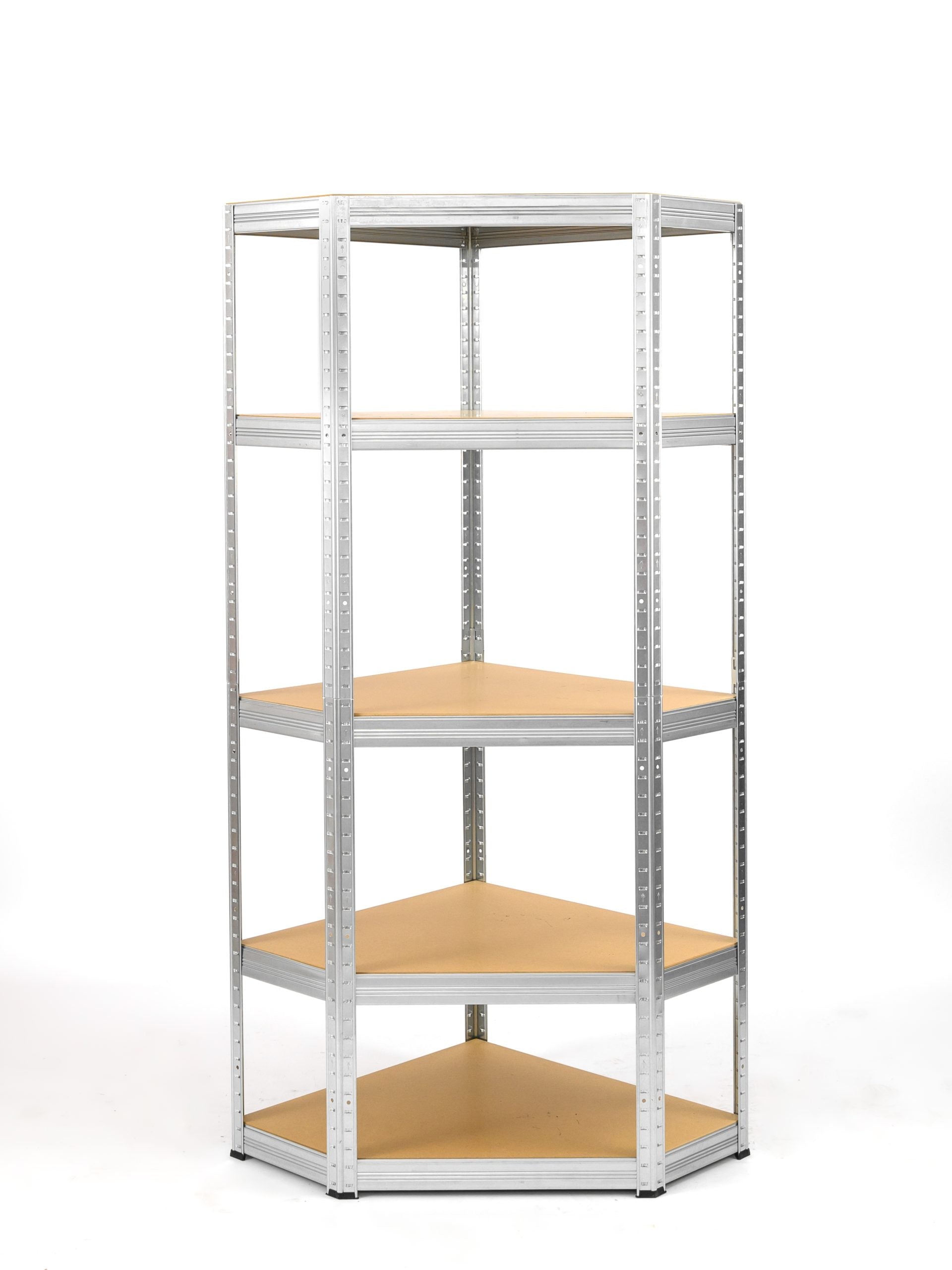 Kutna polica metal-medijapan 180x90x90X40cm, 5x175 kg - metalnepolice.hr