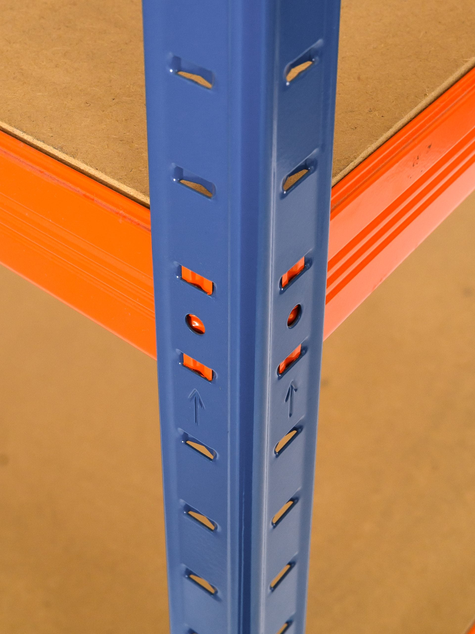 3 POLICE Metal-medijapan 3X180x100x50cm, 5x350kg - Dimenzije seta: 180x300x50 - metalnepolice.hr