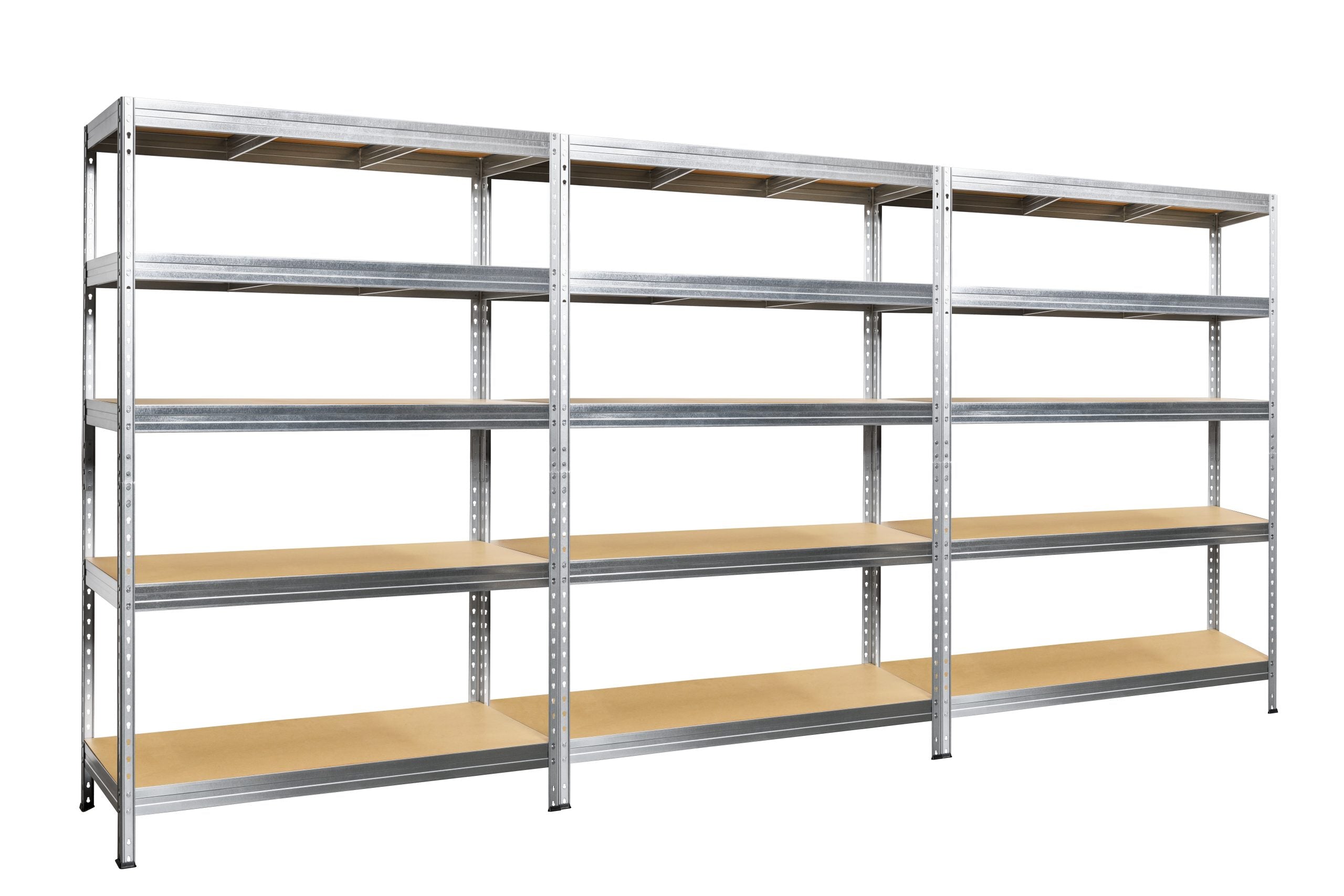 Polica metal-medijapan 180x90X45 5x230kg - RIVET Metalne Police