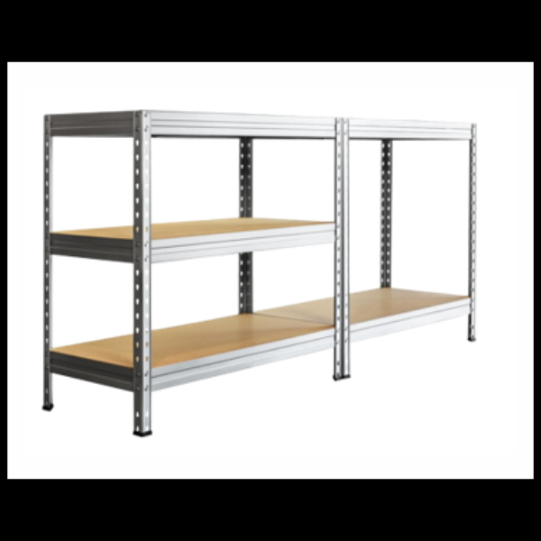 Polica metal-medijapan 180x90X45 5x230kg - RIVET Metalne Police