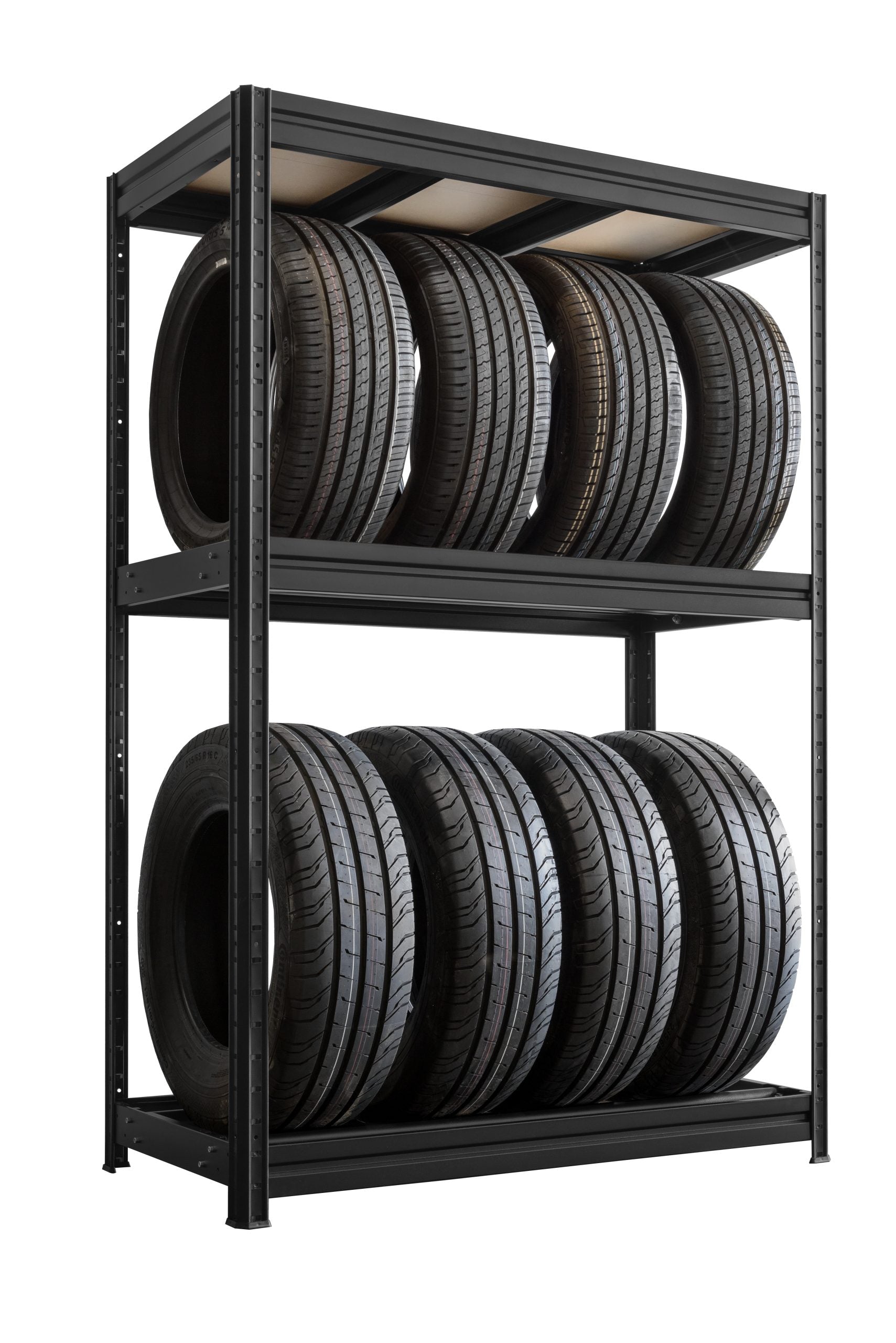 Polica za gume 177x120x60cm 2x100kg+1x200kg Metalne Police