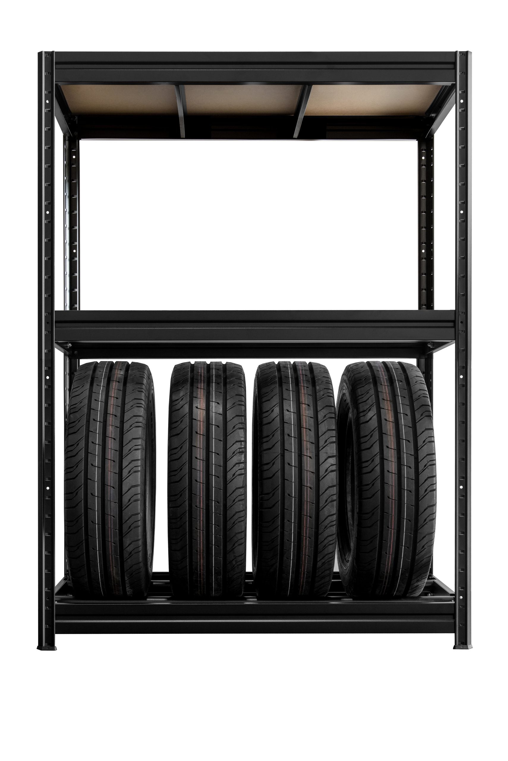 Polica za gume 177x120x60cm 2x100kg+1x200kg Metalne Police