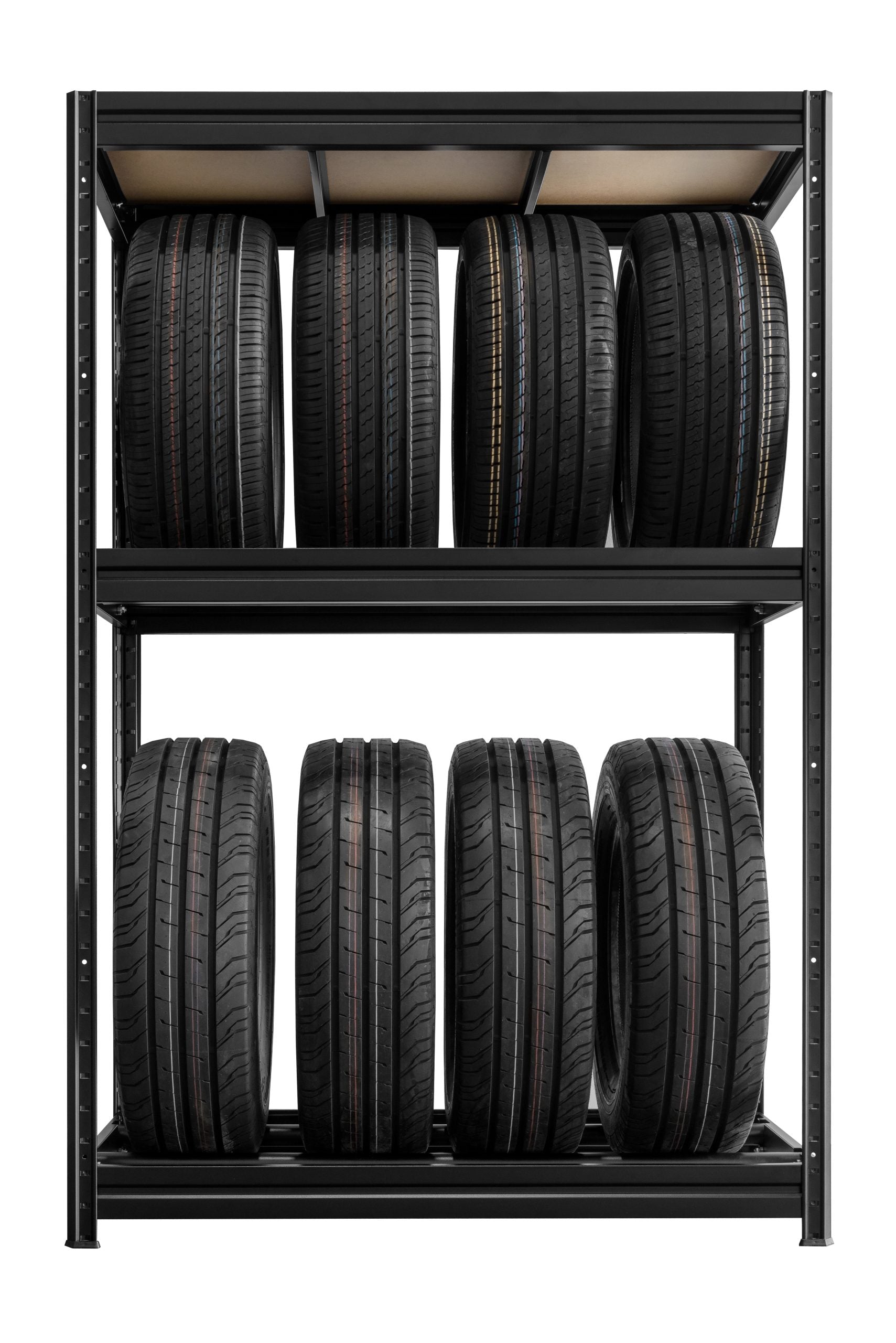 Polica za gume 177x120x60cm 2x100kg+1x200kg Metalne Police