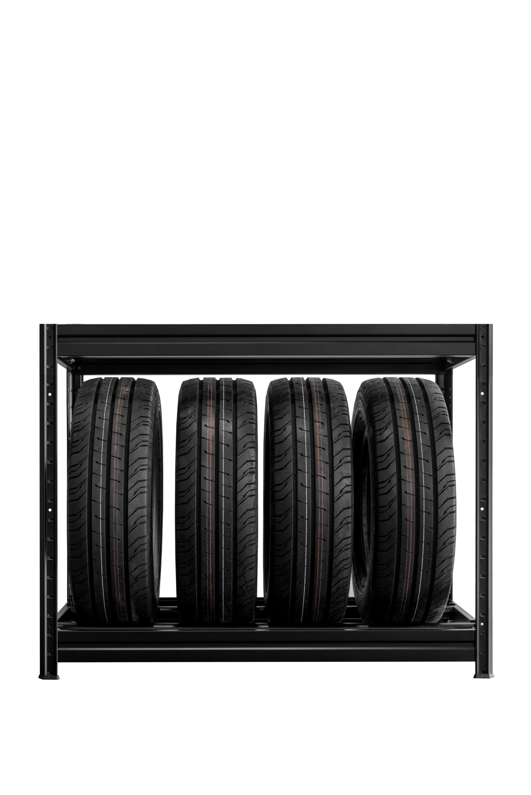 Polica za gume 87x120x60cm 1x100kg+1x600kg Metalne Police